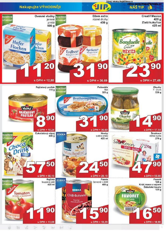 Stránka č. 11 - Akční leták JIP Cash and Carry