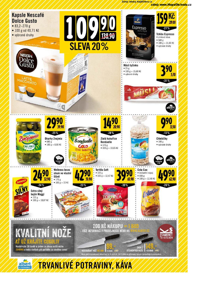 Stránka č. 8 - Akční leták Albert Hypermarket