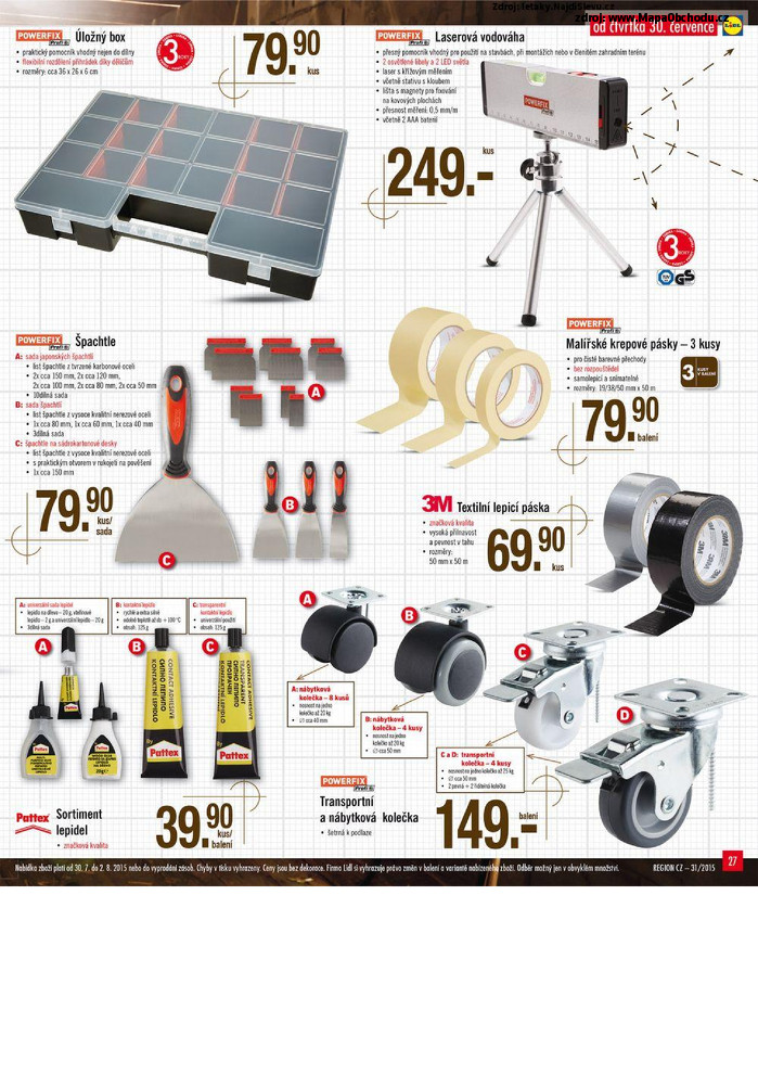 Stránka č. 27 - Akční leták Lidl