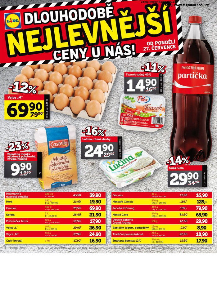 Stránka č. 4 - Akční leták Lidl