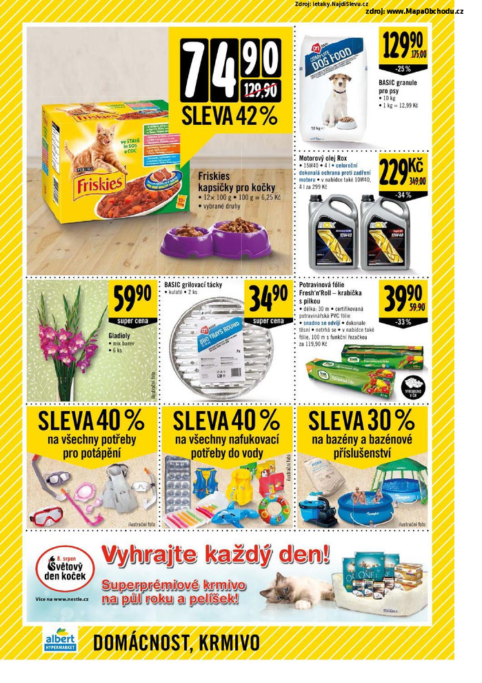 Stránka č. 18 - Akční leták Albert Hypermarket