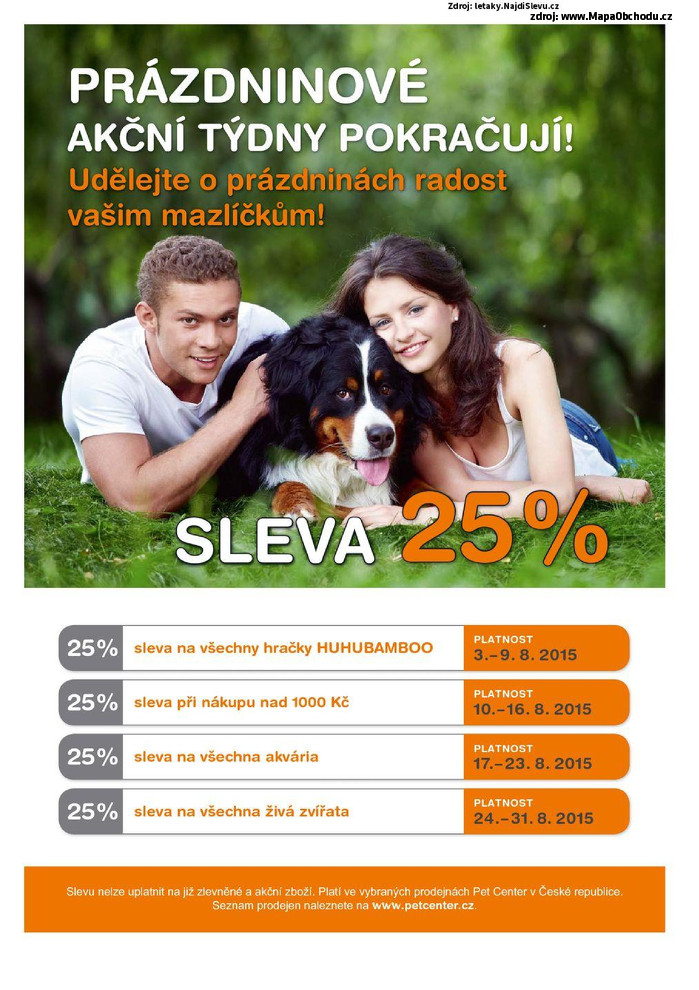 Stránka č. 2 - Akční leták Pet Center