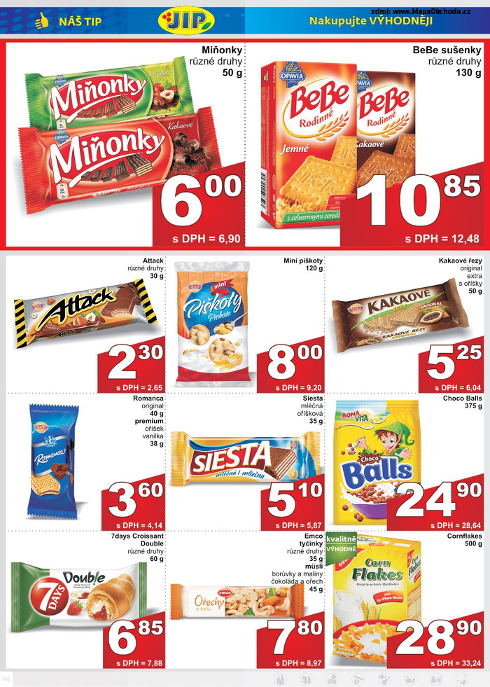 Stránka č. 14 - Akční leták JIP Cash and Carry