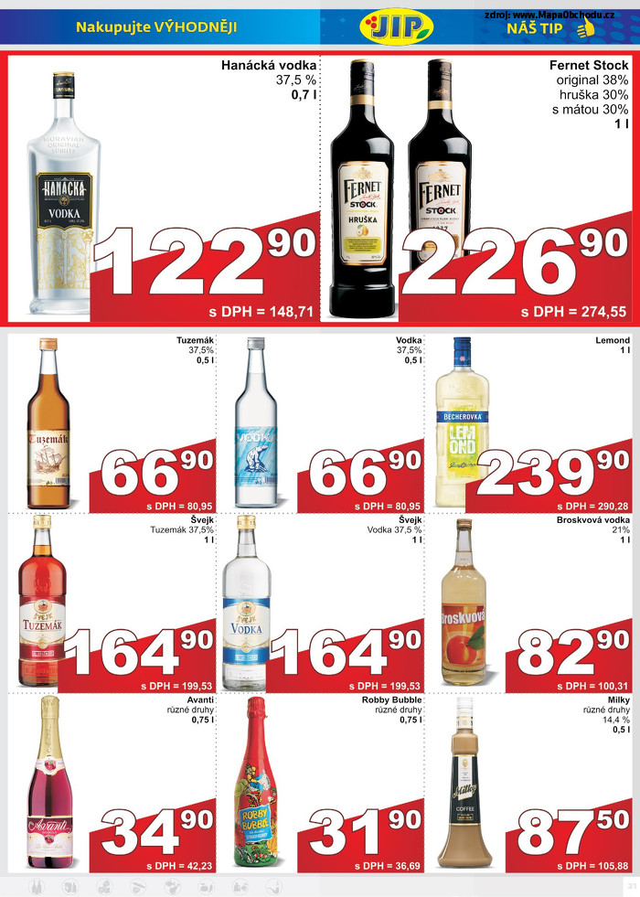 Stránka č. 21 - Akční leták JIP Cash and Carry