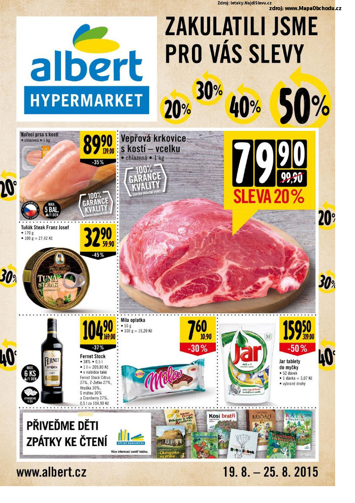 Stránka č. 1 - Akční leták Albert Hypermarket