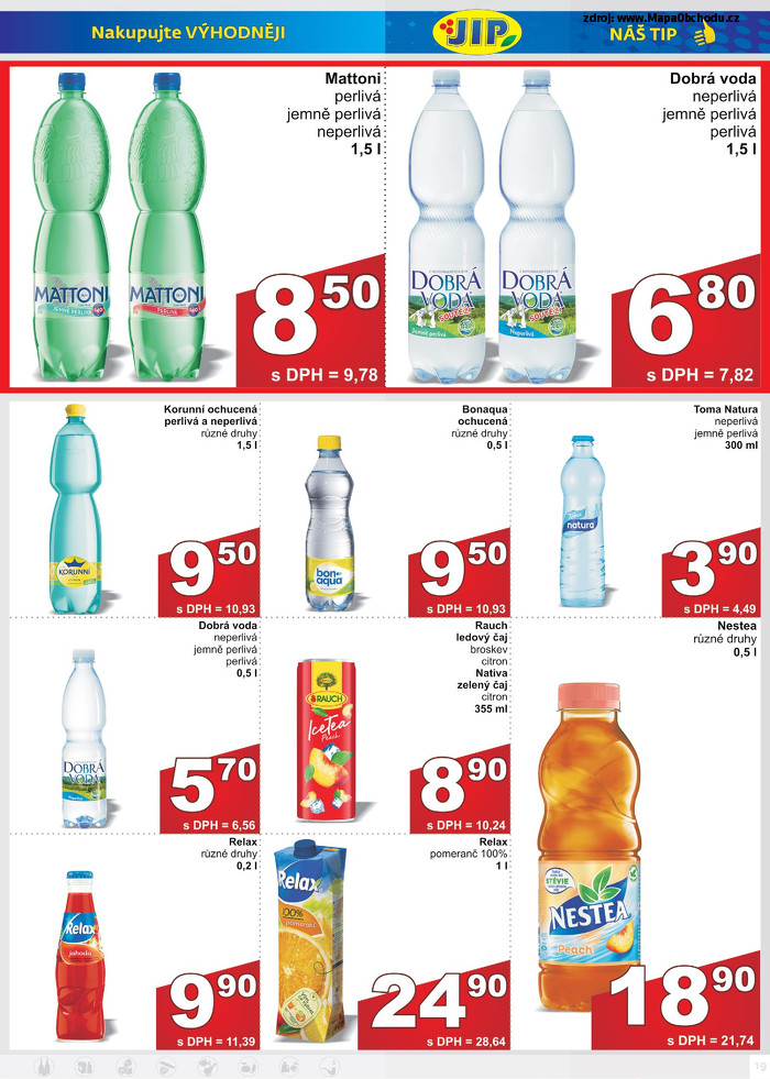 Stránka č. 19 - Akční leták JIP Cash and Carry