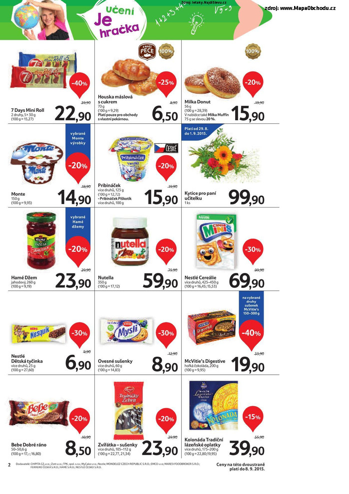 Stránka č. 2 - Akční leták Tesco Hypermarket