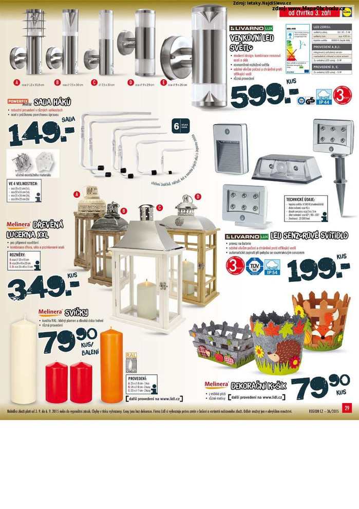 Stránka č. 29 - Akční leták Lidl