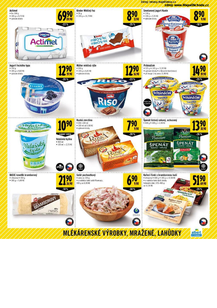 Stránka č. 9 - Akční leták Albert Hypermarket