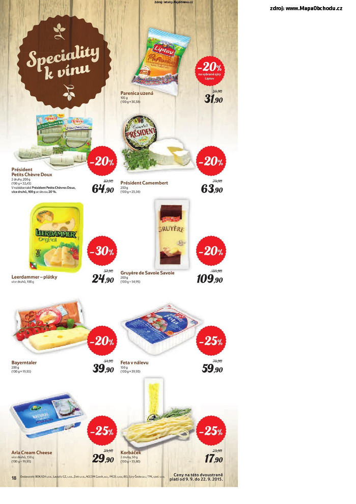 Stránka č. 18 - Akční leták Tesco Katalog vína