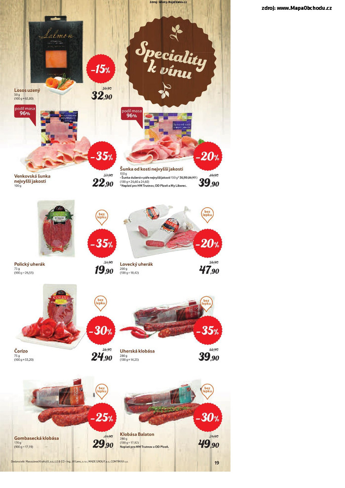 Stránka č. 19 - Akční leták Tesco Katalog vína