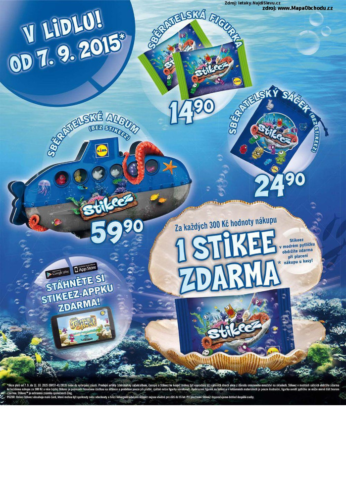 Stránka č. 3 - Akční leták Lidl Stikeez