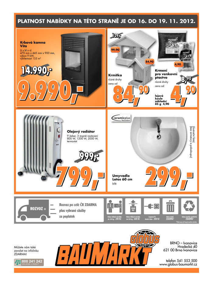 Stránka č. 12 - Akční leták Globus  Baumarkt