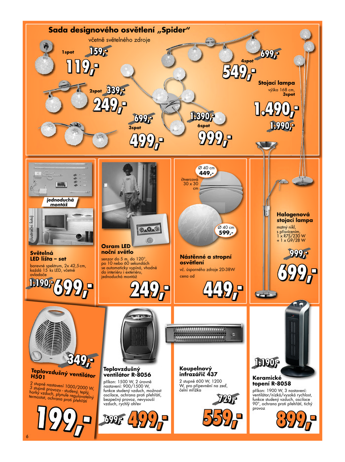 Stránka č. 6 - Akční leták Globus  Baumarkt