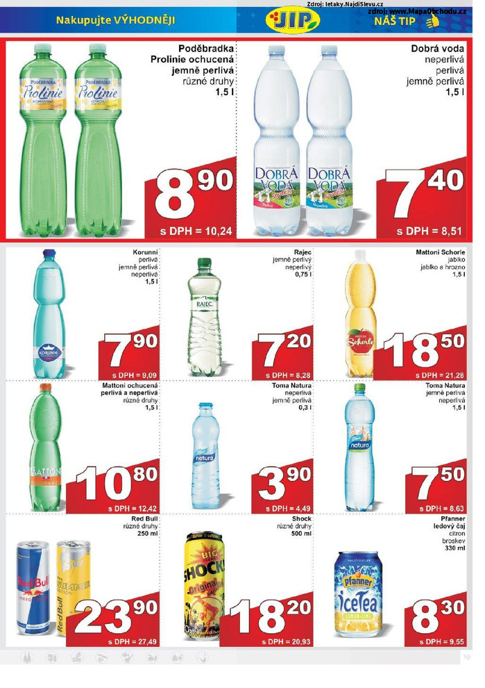 Stránka č. 19 - Akční leták JIP Cash and Carry