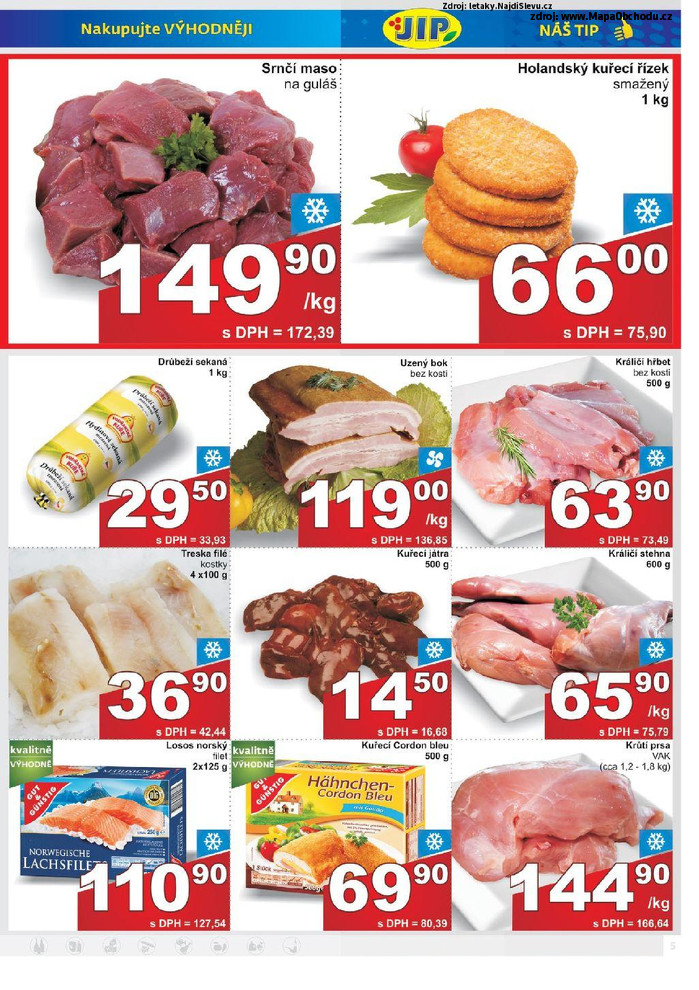 Stránka č. 5 - Akční leták JIP Cash and Carry