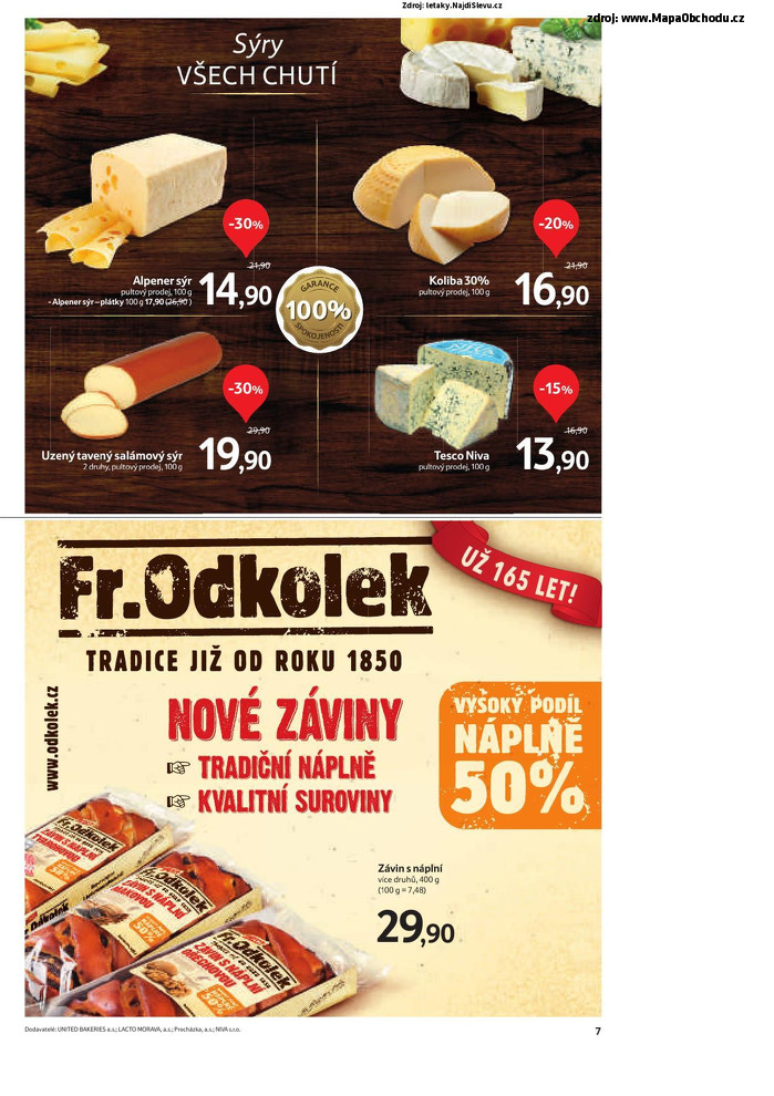 Stránka č. 7 - Akční leták Tesco Hypermarket