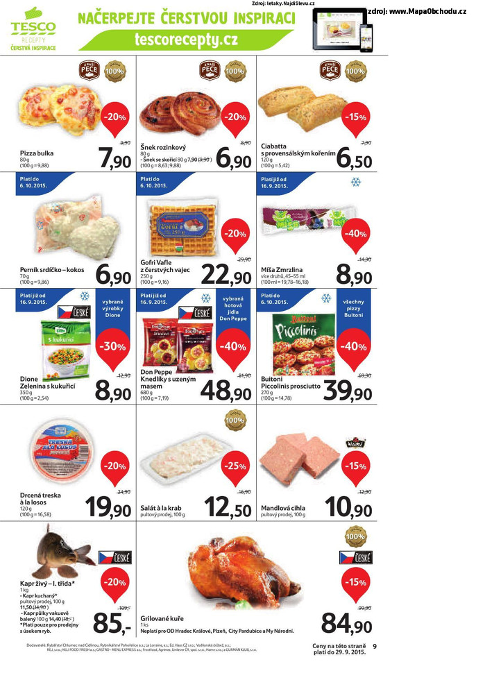 Stránka č. 9 - Akční leták Tesco Hypermarket