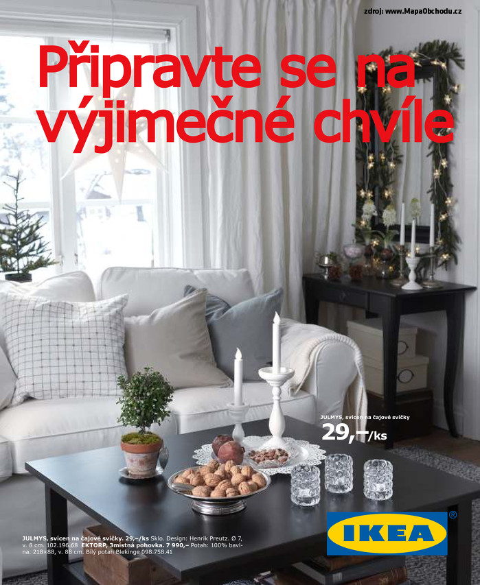 Stránka č. 1 - Akční leták IKEA  Zimní katalog