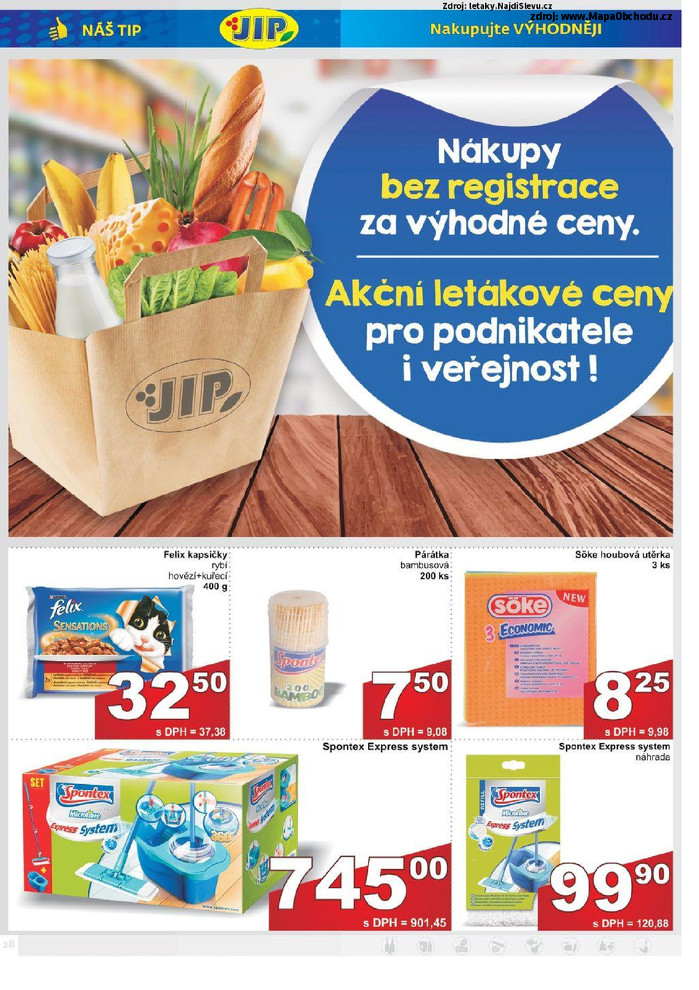 Stránka č. 28 - Akční leták JIP Cash and Carry