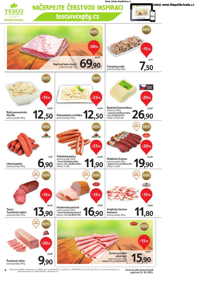 Stránka č. 8 - Akční leták Tesco Hypermarket