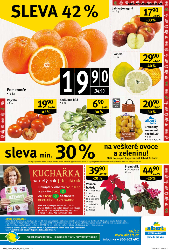 Stránka č. 17 - Akční leták Albert  Hypermarket