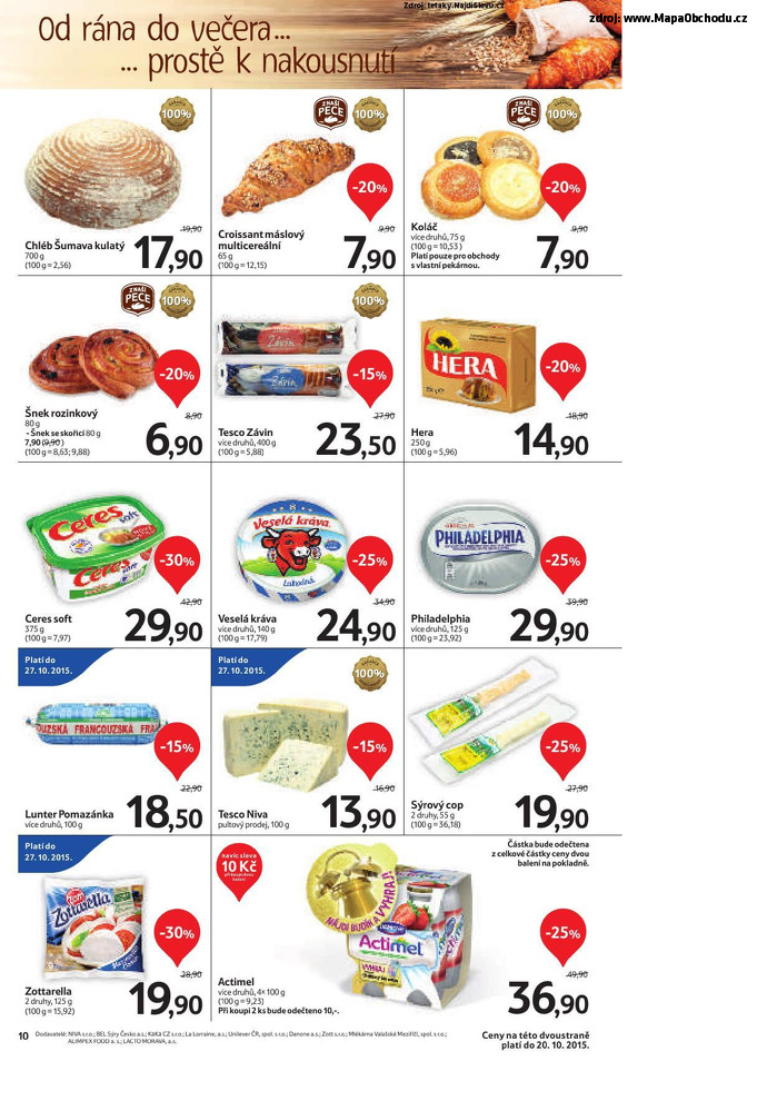 Stránka č. 10 - Akční leták Tesco Hypermarket