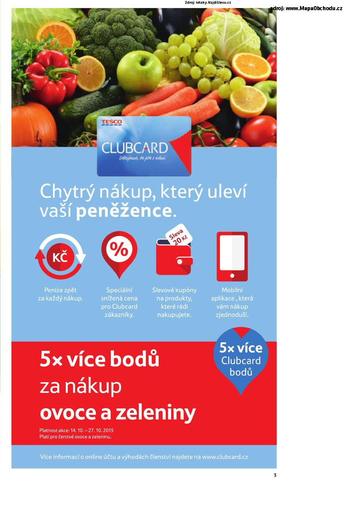 Stránka č. 3 - Akční leták Tesco Hypermarket