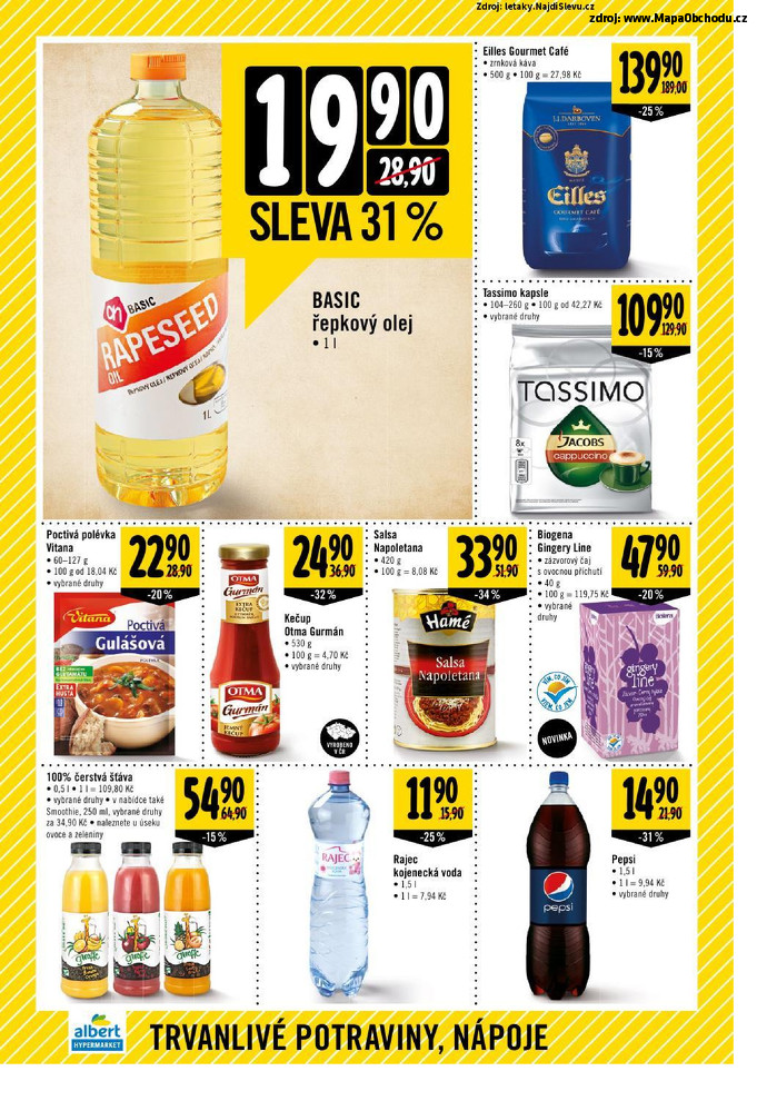 Stránka č. 18 - Akční leták Albert Hypermarket