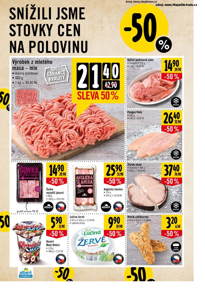 Stránka č. 2 - Akční leták Albert Hypermarket