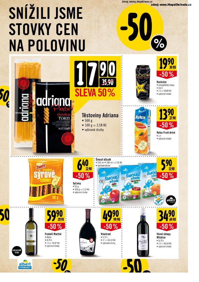 Stránka č. 4 - Akční leták Albert Hypermarket