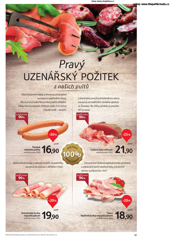 Stránka č. 17 - Akční leták Tesco Hypermarket