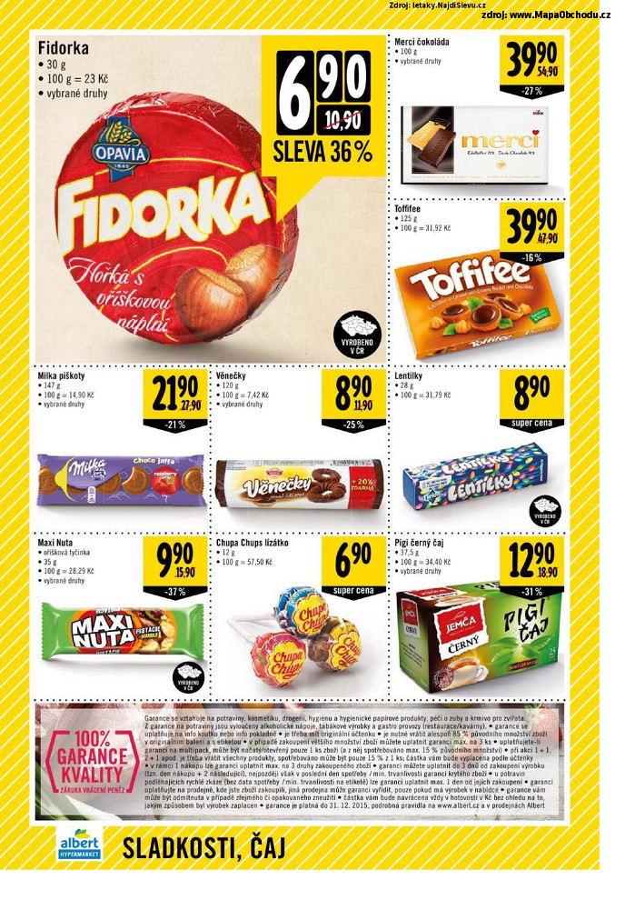 Stránka č. 18 - Akční leták Albert Hypermarket