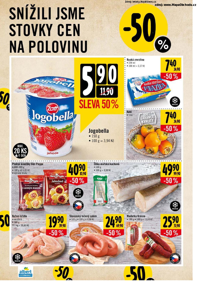 Stránka č. 2 - Akční leták Albert Hypermarket