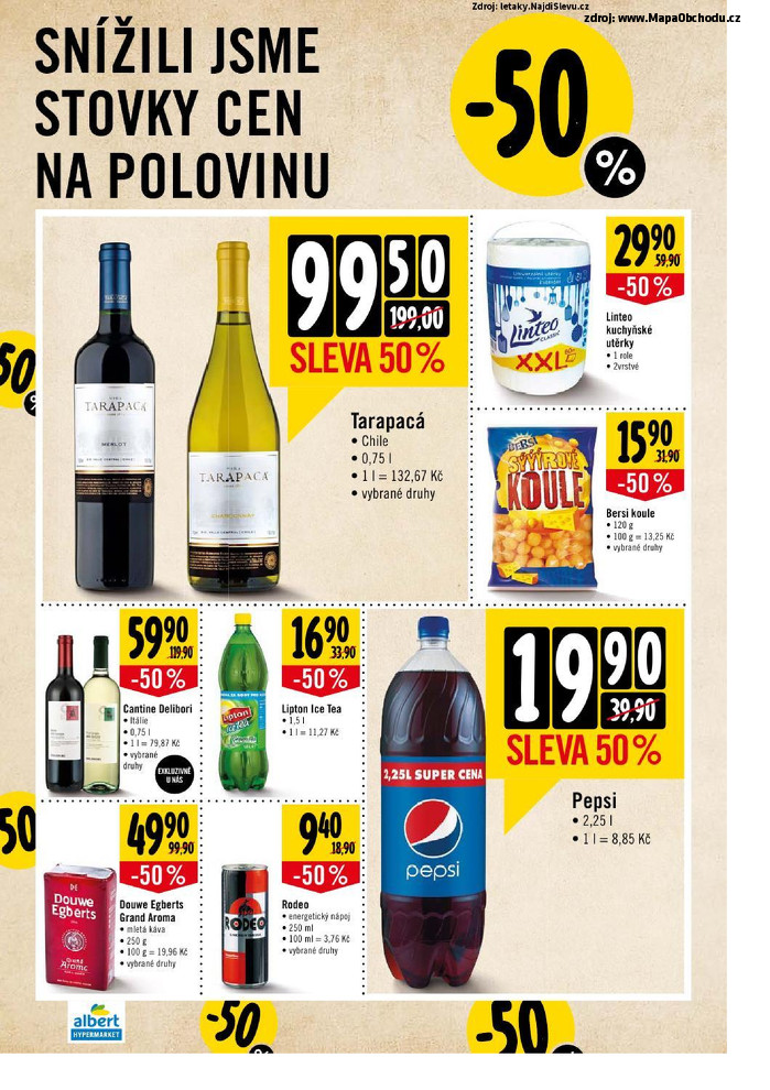 Stránka č. 4 - Akční leták Albert Hypermarket