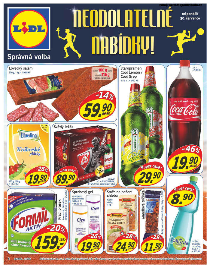 Stránka č. 6 - Akční leták Lidl