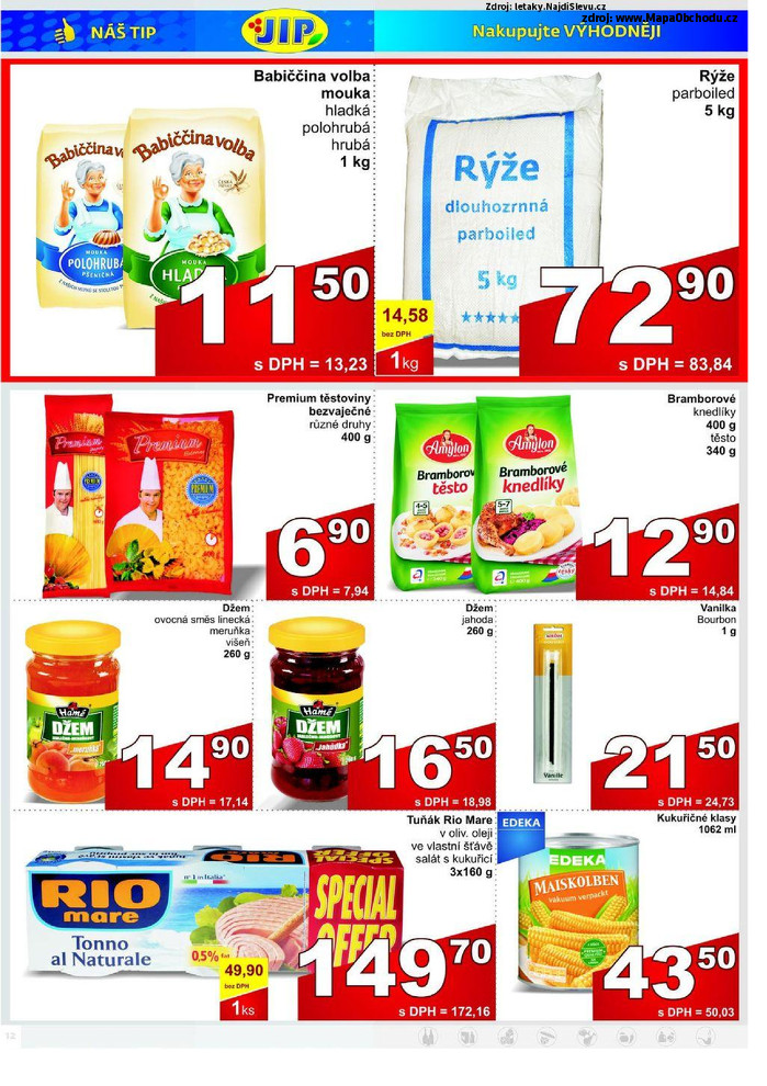 Stránka č. 12 - Akční leták JIP Cash and Carry