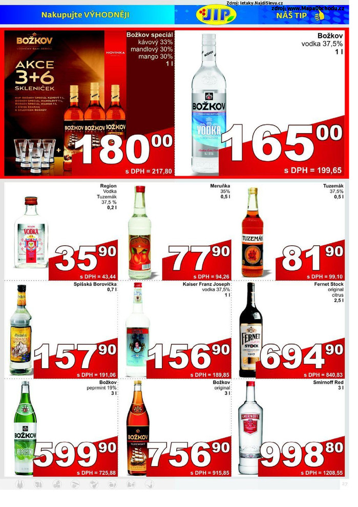 Stránka č. 27 - Akční leták JIP Cash and Carry