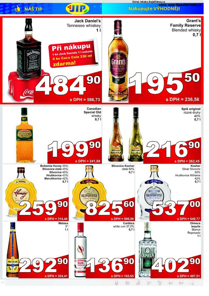 Stránka č. 28 - Akční leták JIP Cash and Carry