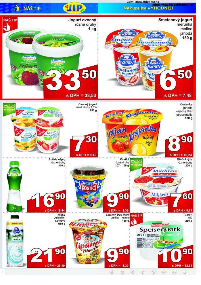 Stránka č. 8 - Akční leták JIP Cash and Carry