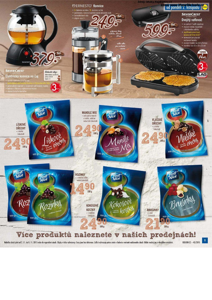 Stránka č. 9 - Akční leták Lidl