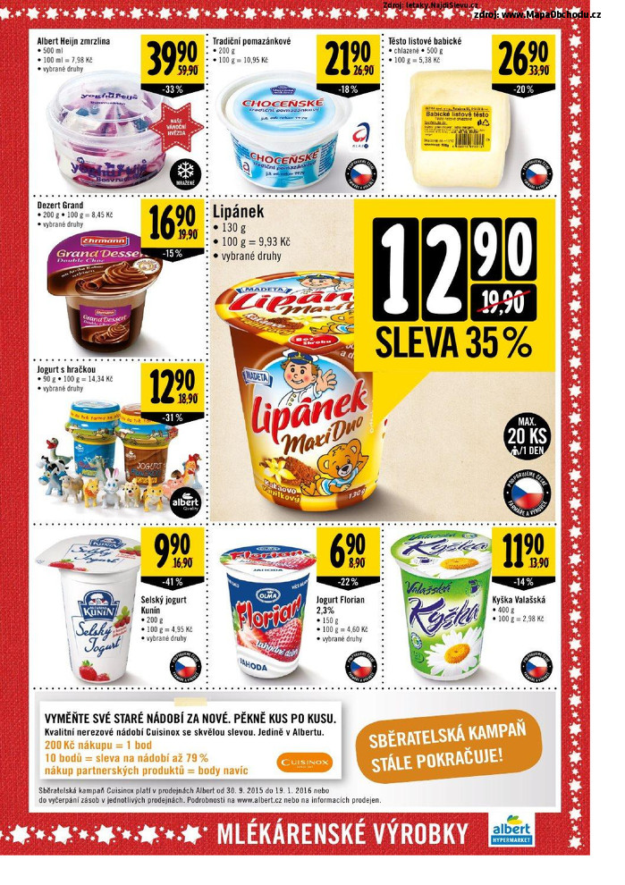 Stránka č. 9 - Akční leták Albert Hypermarket