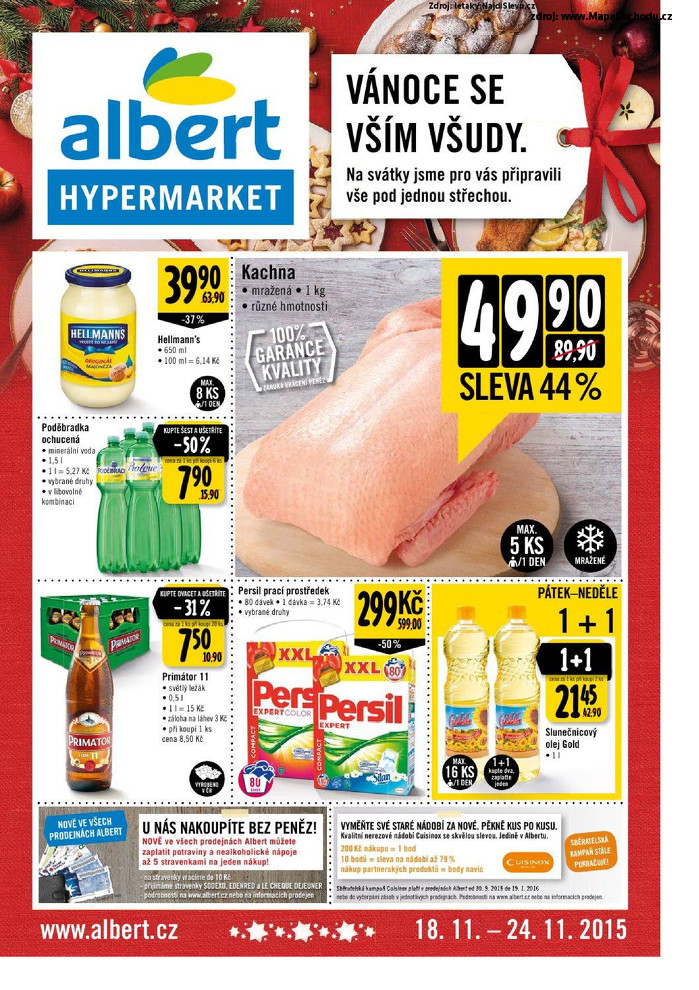 Stránka č. 1 - Akční leták Albert Hypermarket