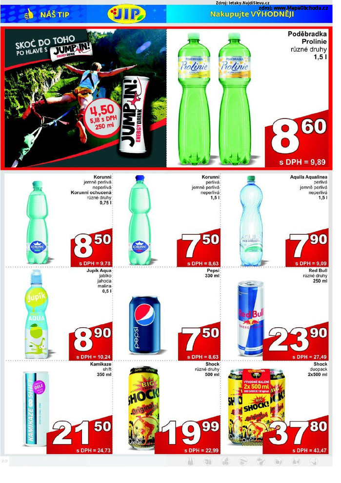 Stránka č. 20 - Akční leták JIP Cash and Carry