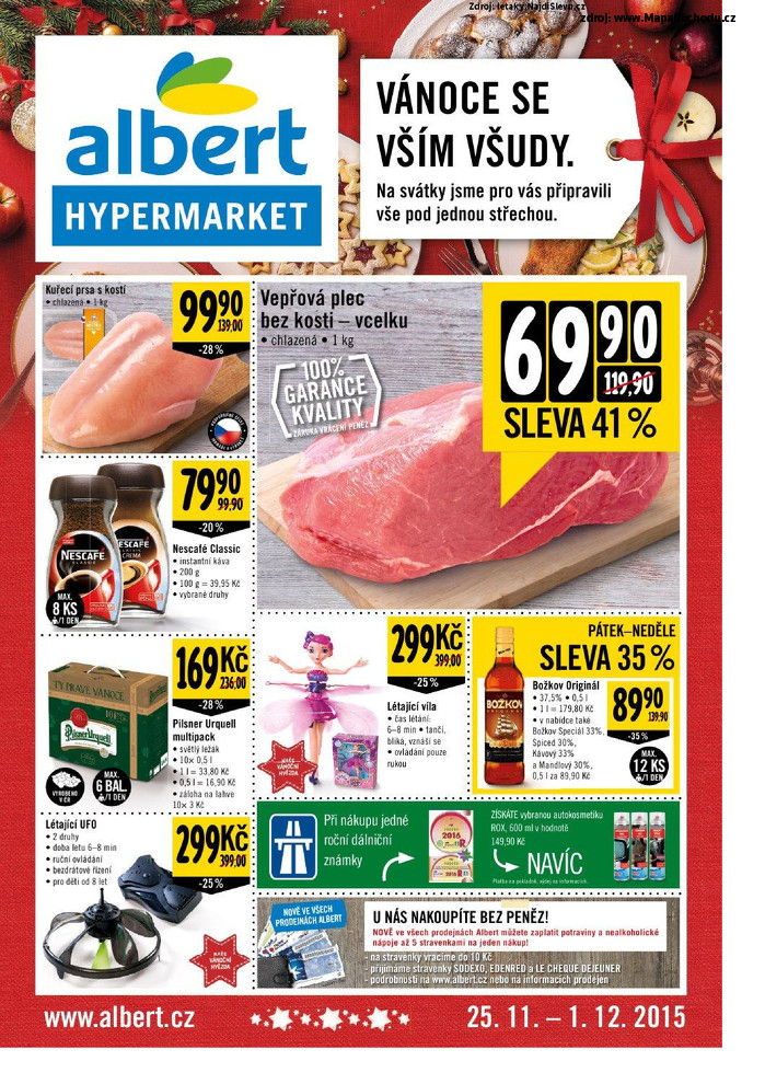 Stránka č. 1 - Akční leták Albert Hypermarket