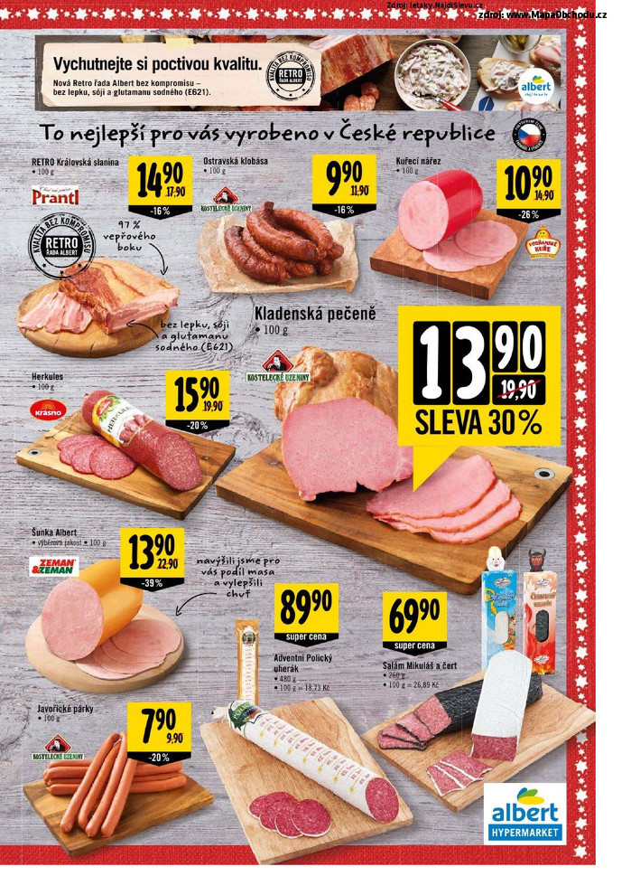 Stránka č. 3 - Akční leták Albert Hypermarket