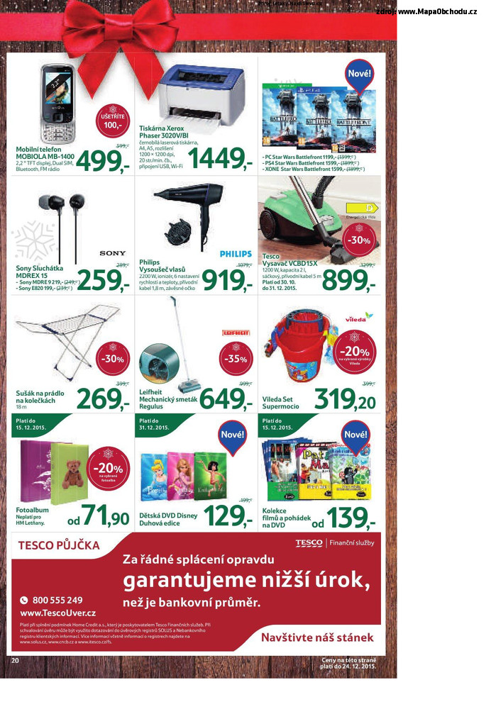 Stránka č. 20 - Akční leták Tesco Hypermarket