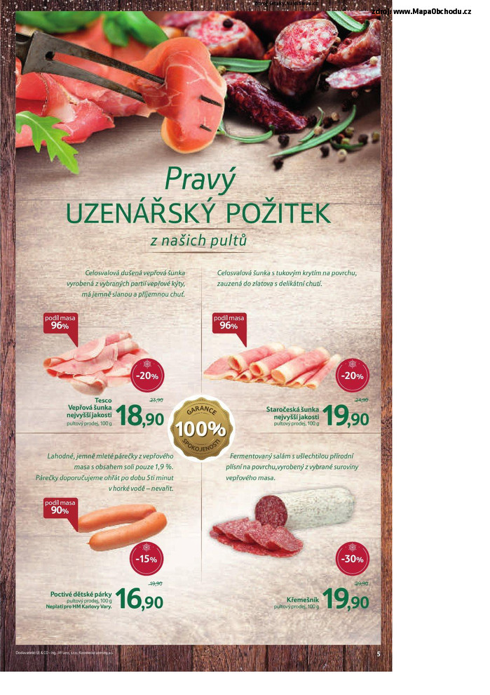 Stránka č. 5 - Akční leták Tesco Hypermarket