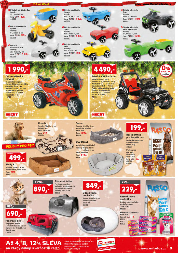 Stránka č. 5 - Akční leták UNI HOBBY Market