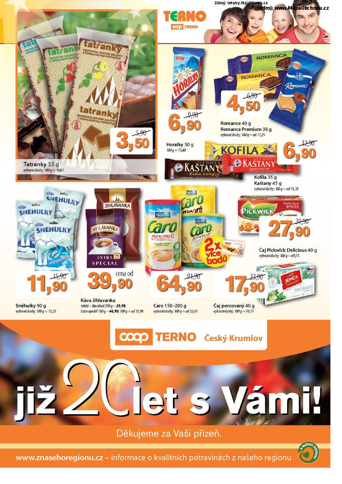 Stránka č. 9 - Akční leták Terno Supermarket